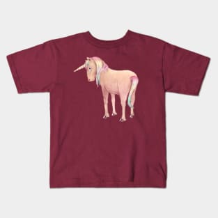 Sad unicorn Kids T-Shirt
